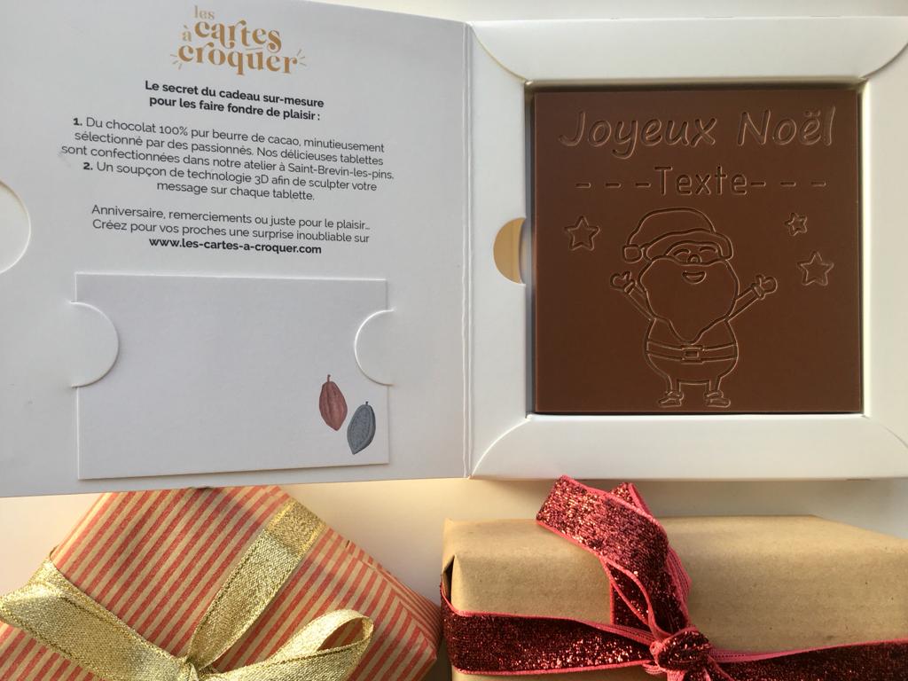 Carte cadeau  - Dans un coffret Père Noël