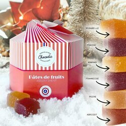 Coffret Cadeau de No�l de p�tes de fruits