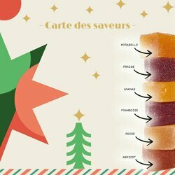 Assortiment de P�tes de fruit de No�l