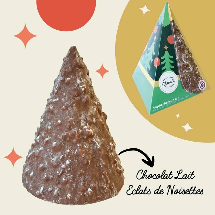 Moulage en forme de Sapin enneig� de No�l