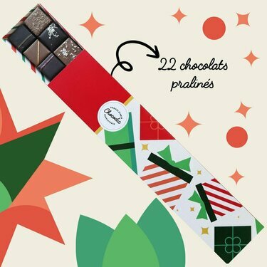 Coffret Choco exp&eacute;riences Pralin&eacute;s