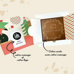 Composition Carte � Croquer Couronne de f�te - Entreprise