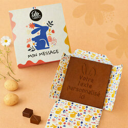 Enveloppe Carte � Croquer Mod�le Lapin de P�ques - Collection P�ques Entreprise