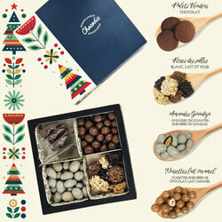 Coffret Chocolaté - Noël Composition du Coffret Chocolaté de Noël