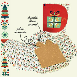 Cadeaux de Noël en chocolat - Noël Composition Cadeaux de Noël en chocolat - Noël