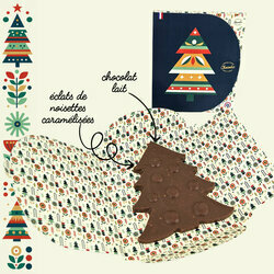 Sapin de Noël en chocolat - Noël Composition Sapin de Noël en chocolat - Noël