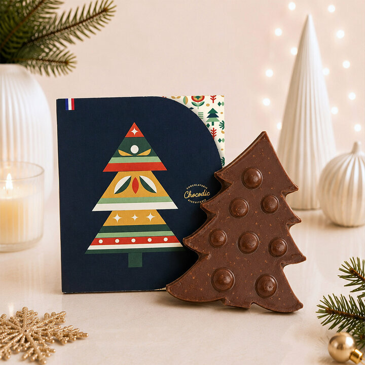 Sapin de Noël en chocolat - Noël Sapin de Noël en chocolat - Noël