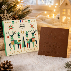 La Carte à Croquer de Noël Personnalisable La Carte à Croquer Personnalisable - Noël