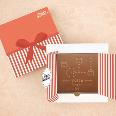 Carte &agrave; Croquer - Mod&egrave;le Pacman