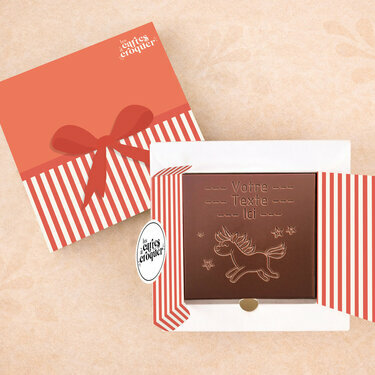 Carte &agrave; Croquer - Mod&egrave;le Licorne