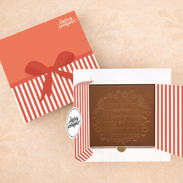 Carte &agrave; Croquer - Mod&egrave;le Couronne de f&ecirc;te