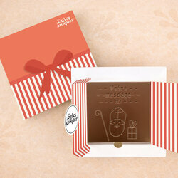 Carte � Croquer - Saint Nicolas Chocolat Lait Coffret Mod�le Cadeau