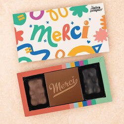 Coffret Douceur Chocolat - Collection Merci Chocolat Lait 