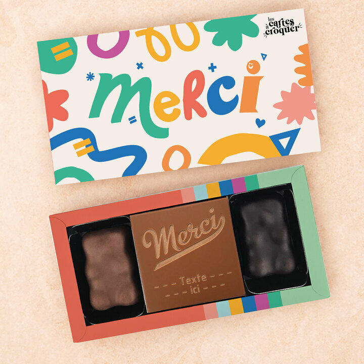 Coffret Douceur Chocolat - Collection Merci Chocolat Lait