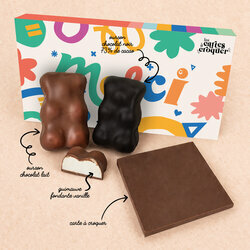 Compistion Coffret Douceur Chocolat - Collection Fin d'ann�e scolaire