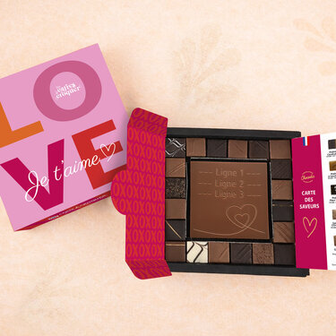 Coffret Empreinte Gourmande - Collection Saint Valentin