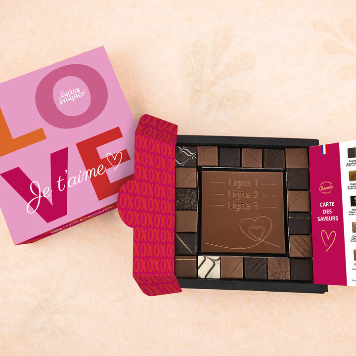 Coffret Empreinte Gourmande - Collection Saint Valentin Coffret Empreinte Gourmande - Collection Saint Valentin Coffret Empreinte Gourmande - Collection Saint Valentin