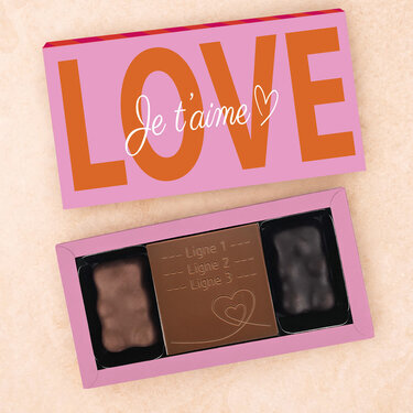 Coffret Douceur Chocolat - Collection Saint Valentin