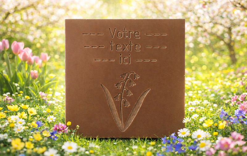 Carte &agrave; Croquer Brin de Bonheur