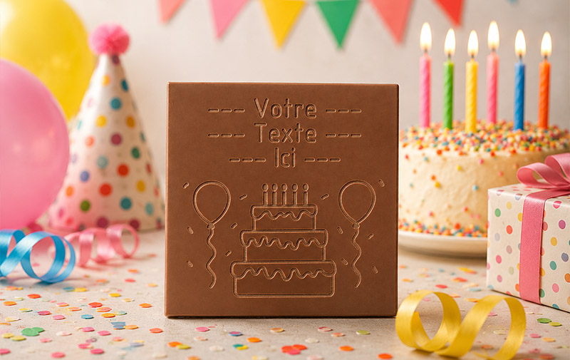 Carte &agrave; Croquer Anniversaire