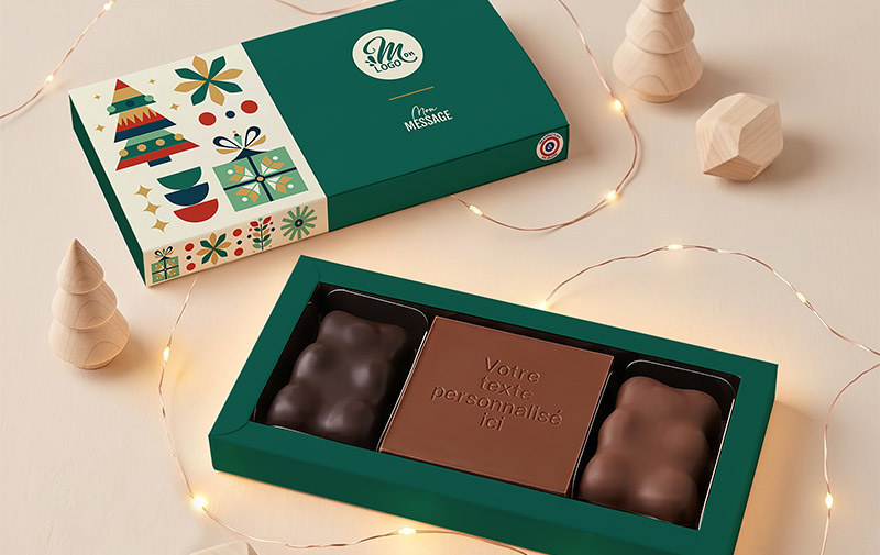 Carte &agrave; Croquer Coffret Douceur Entreprise
