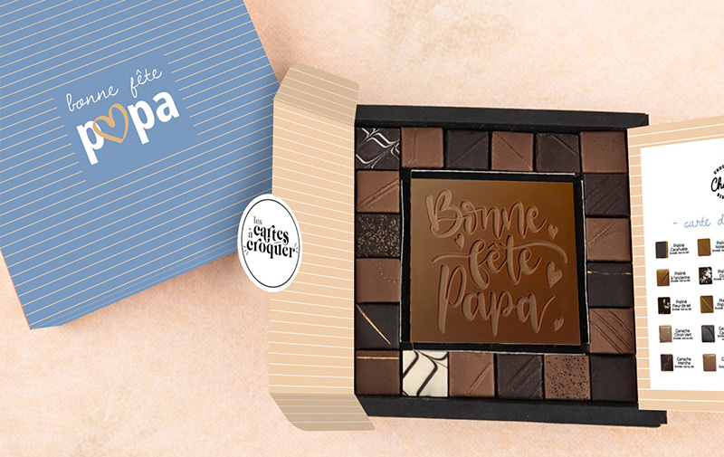 Coffret Empreinte Gourmande F&ecirc;te des P&egrave;res